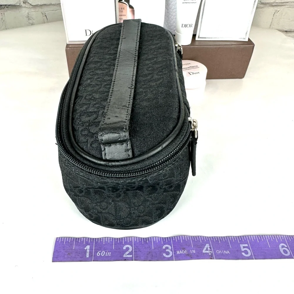 Dior Trotter luxury canvas cosmetic case  or makeup bag with extras. - Picture 12 of 13